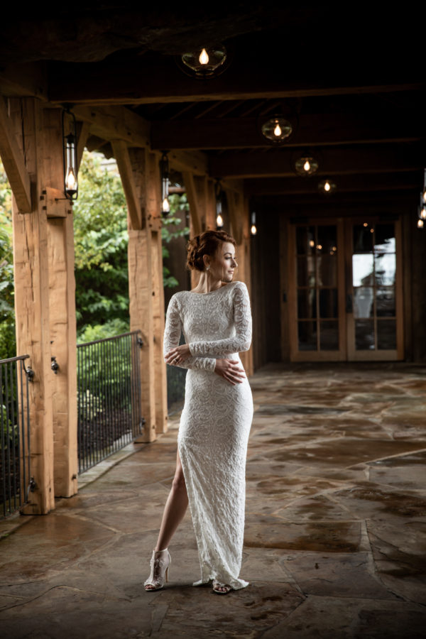 photographer michael allen at the top of the rock at big cedar lodge bridal editorial Southern Bride Magazine