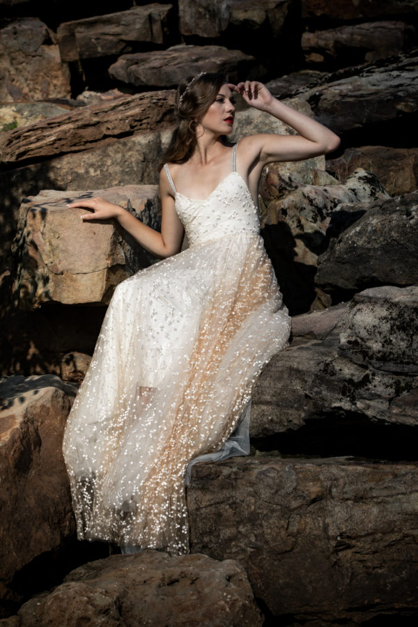 photographer michael allen at the top of the rock at big cedar lodge bridal editorial Southern Bride Magazine