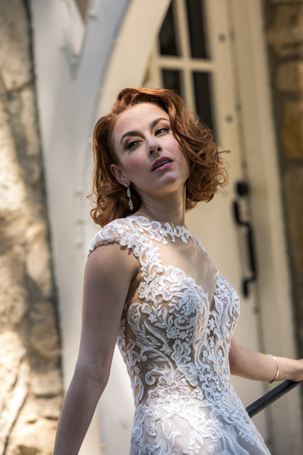 photographer michael allen at the top of the rock at big cedar lodge bridal editorial Southern Bride Magazine