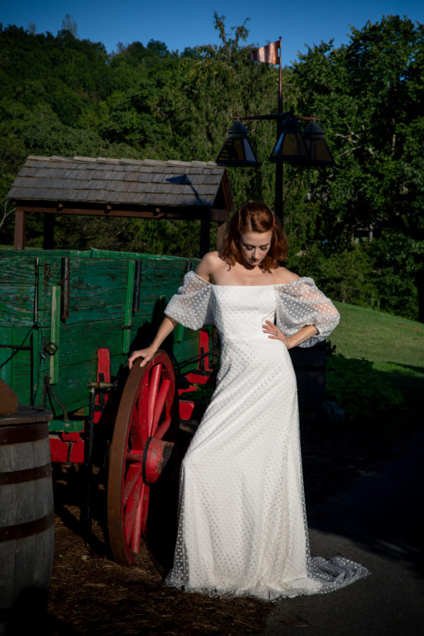 photographer michael allen at the top of the rock at big cedar lodge bridal editorial Southern Bride Magazine